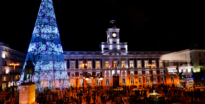 Luces de Navidad en Madrid 2021