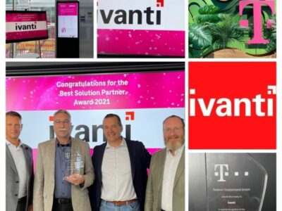 Ivanti, reconocida por Deutsche Telekom como «mejor partner en servicios empresariales»