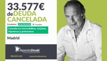 Repara tu Deuda Abogados cancela 33.577€ a un matrimonio de Madrid con la Ley de Segunda Oportunidad