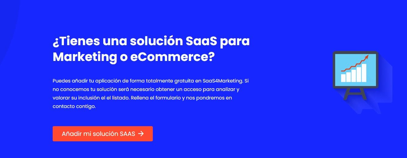 SaaS4Marketing.com, un compendio de herramientas de eCommerce y marketing digital