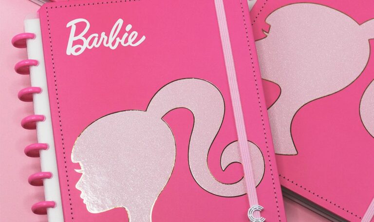Hoja pegatinas BARBIE™ Pink