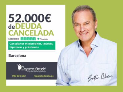 Repara tu Deuda Abogados cancela 52.000€ en Barcelona (Catalunya) con la Ley de Segunda Oportunidad