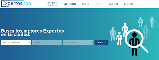 Expertos.top ofrece un amplio directorio en el que encontrar a los mejores profesionales en España