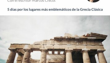 PANGEA y Marcos Chicot organizan un viaje de autor por la Grecia Clásica
