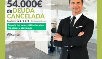 Repara tu Deuda cancela 54.000€ en Alicante (Comunidad Valenciana) con la Ley de Segunda Oportunidad