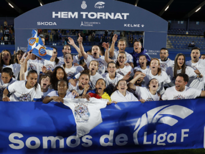 El RCDE Femenino hace historia de la mano de Área Jurídica Global