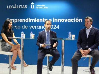 Legálitas debate sobre emprendimiento e innovación junto a la Universidad Rey Juan Carlos