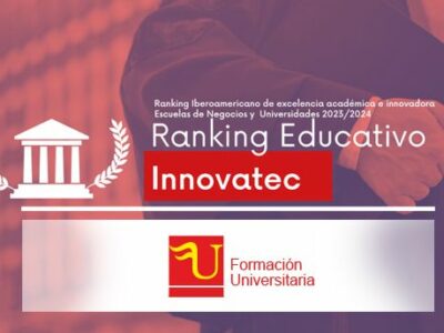 Formación Universitaria incluida en el Ranking Educativo Innovatec