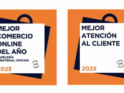 123tinta.es, ganador del Mejor Comercio Online del Año y Mejor Atención al Cliente 2025