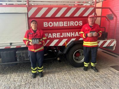 REFIX apoya a los bomberos voluntarios de Farejinhas en la lucha contra los incendios en Portugal