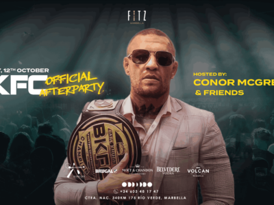 FITZ Marbella, patrocinador principal del BKFC 67, acogerá el Afterparty Oficial con Conor McGregor