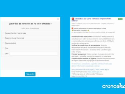 Cronoshare Ayuda: una iniciativa para ayudar a los afectados por la DANA