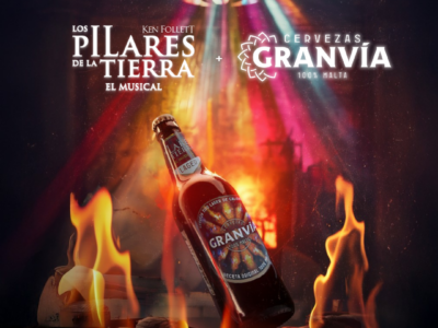 Cervezas Gran Vía se une a ‘Pilares de la tierra, el musical’ con una edición especial de su botella