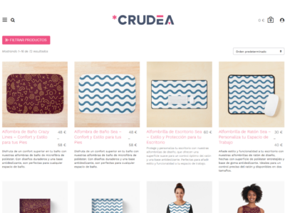 Crudea, la tienda online que se especializa en artículos de diseño para el hogar o la oficina