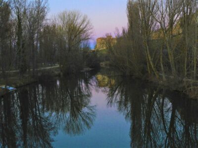 El Patrimonio Natural de la Red Medieval, válvula de escape en el puente de la Constitución y Navidades