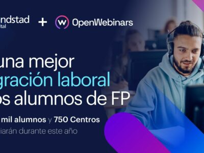 OpenWebinars y Randstad Digital colaboran para fortalecer la formación y empleabilidad del talento joven