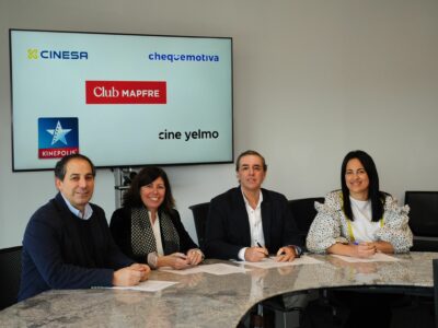 Club MAPFRE firma un acuerdo con Cinesa, Kinépolis y Cine Yelmo mejorando los beneficios para sus socios