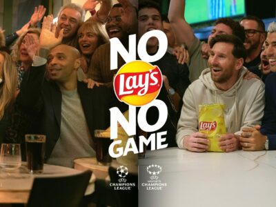 Vuelve ‘No Lay’s, No Game’: cuatro leyendas del fútbol sorprenden a los aficionados en distintos bares de Barcelona y Miami