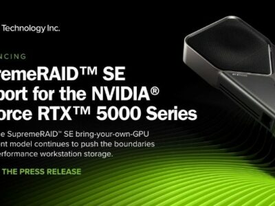 Graid Technology anuncia la compatibilidad de SupremeRAID SE con la serie NVIDIA GeForce RTX 5000