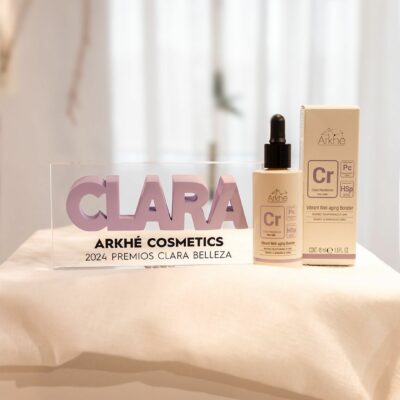 Vibrant Well-aging Booster de Arkhé Cosmetics, galardonado en los Premios Clara como mejor producto