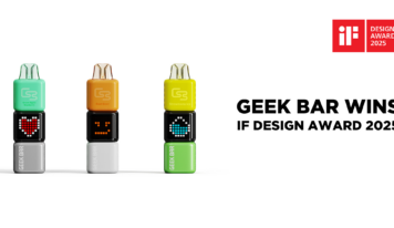 Geek Bar gana el premio iF DESIGN AWARD 2025 por dos innovadores productos conceptuales