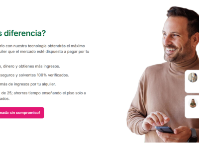 Rent2me, una nueva plataforma española que revoluciona el mercado del alquiler residencial nacional
