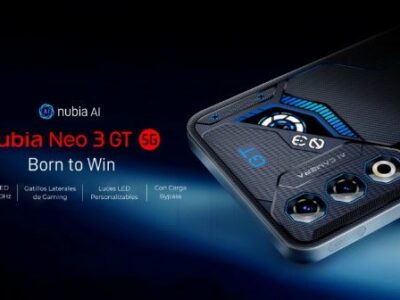 ZTE lanza en España el nubia Neo 3 GT, un smartphone gaming con gatillos pensado para los más ‘jugones’