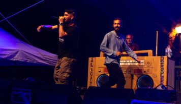12 Carpas abrió los conciertos del festival Alacant Desperta el sábado 10 de mayo en el escenario Éter