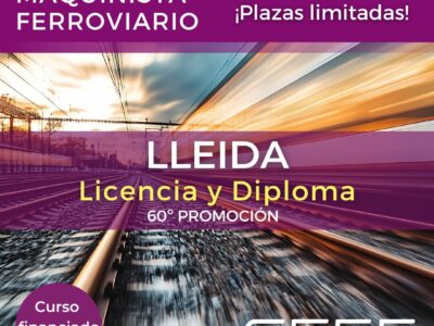 CEFF inaugura el primer centro de formación ferroviaria en Lleida