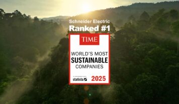 Schneider Electric reconocida como la empresa más sostenible del mundo por TIME y Statista