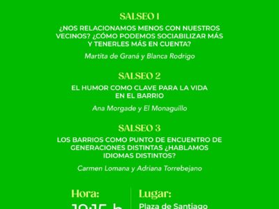 Choví presenta «Salseo en la plaza», una reivindicación de las plazas como puntos de conexión en las ciudades de la mano de Carmen Lomana, Adriana Torrebejano o El Monaguillo