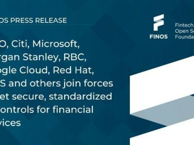 Instituciones financieras mundiales y líderes tecnológicos colaboran en FINOS