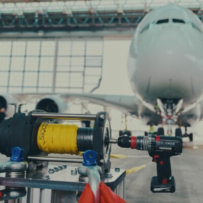 Guinnes World Records: El taladro inalámbrico de PARKSIDE que arrastra un avión de pasajeros Airbus A380