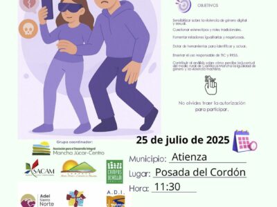 Atienza, de la mano de ADEL, también utiliza la realidad virtual contra la violencia machista