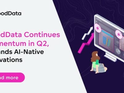 GoodData mantiene su impulso en el segundo trimestre y amplía sus innovaciones nativas de IA