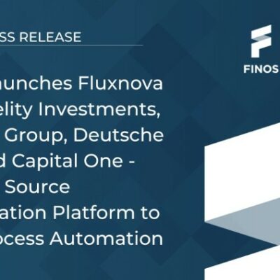 FINOS lanza Fluxnova con Fidelity Investments, NatWest Group, Deutsche Bank y Capital One