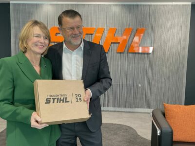 STIHL España recibe la visita de Elke Büdenbender, primera dama alemana