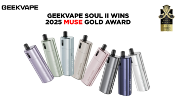 Geekvape SOUL II gana el Premio MUSE de Oro 2025