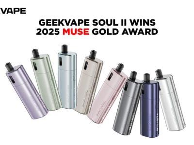 Geekvape SOUL II gana el Premio MUSE de Oro 2025