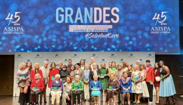 Talento sénior y figuras de la cultura iluminan la presentación del Calendario GRANDES 2026 de ASISPA