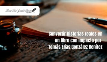 Tomás Elías González Benítez presenta una experiencia literaria para convertir historias reales en un libro