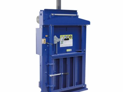 Prensa compactadora RL113: eficiencia y robustez para la gestión de cartón y plástico en pymes y comercio