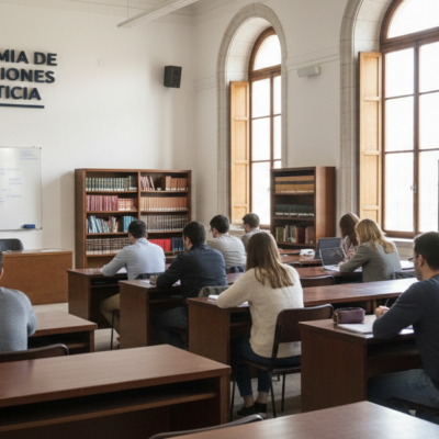 Oposiciones de Justicia online desde 59€: academiaoposiciones.es prepara Auxilio Judicial, Tramitación, Gestión Procesal y LAJ