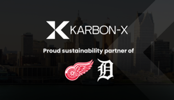 Karbon-X, nombrado socio oficial de sostenibilidad de los Detroit Red Wings y Detroit Tigers