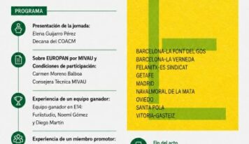 El COACM acoge en Toledo una jornada informativa sobre EUROPAN 19 dirigida a administraciones y jóvenes arquitectos
