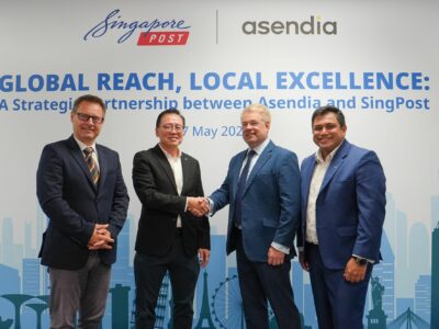 Asendia y Singapore Post sellan una alianza estratégica para reforzar la conexión del comercio electrónico transfronterizo en APAC