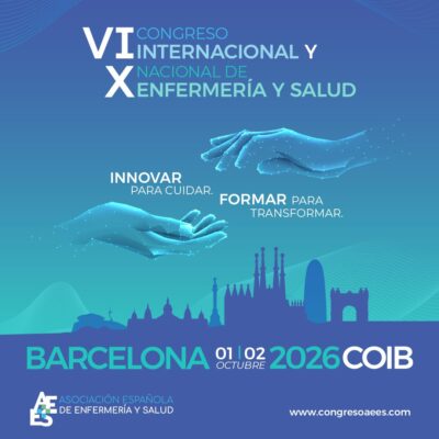 Barcelona reunirá 250 profesionales en el VI Congreso Internacional y X Nacional de Enfermería y Salud AEES