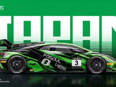 Batmobile Racing presenta una nueva y audaz decoración junto a Fasoul y Lightec para la Lamborghini Super Trofeo Asia en Fuji Speedway