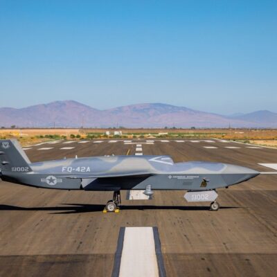 GA-ASI se asocia con Spirit Defense para la producción del avión de combate colaborativo FQ-42